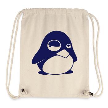 TUX Penguin, LINUX v2.0 - Stanley/Stella Recycled Gym Bag - natural - Front