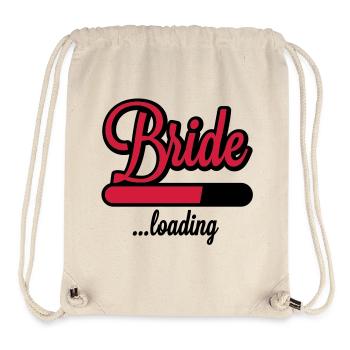 Bride loading | Hen Night - Sac à cordon recyclé Stanley/Stella - blanc naturel - Devant