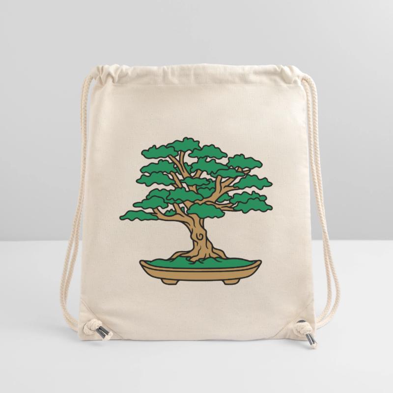bonsai tree leaves branches small tree Stanley/Stella Recycled Gym Bag