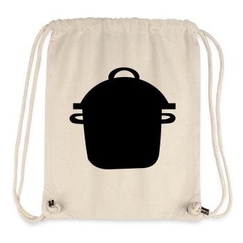 Schnellkochtopf - Stanley/Stella recycelter Gym Bag - Naturweiß - Vorne