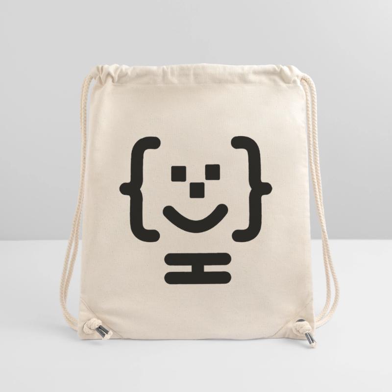 Logo du code du programmeur principal Sac à cordon recyclé Stanley/Stella