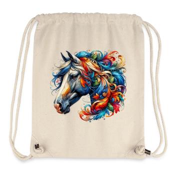 Horse - Stanley/Stella Recycled Gym Bag - natural - Front