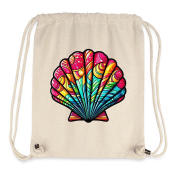Muschel - Stanley/Stella recycelter Gym Bag - Naturweiß - Vorne