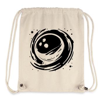 Bowling Graphics - Stanley/Stella Recycled Gym Bag - natural - Front