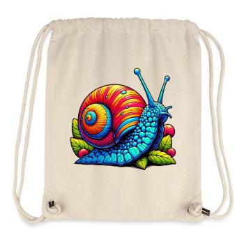 Snail - Stanley/Stella Recycled Gym Bag - natural - Front