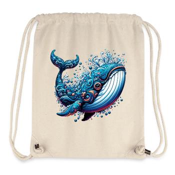 Wal - Stanley/Stella recycelter Gym Bag - Naturweiß - Vorne