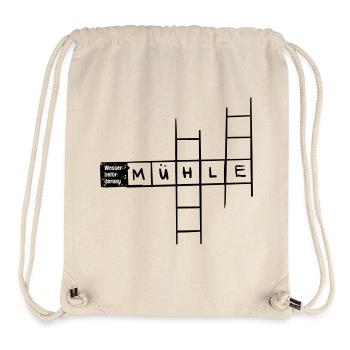 Wasserbeförderung - Mühle - Stanley/Stella recycelter Gym Bag - Naturweiß - Vorne