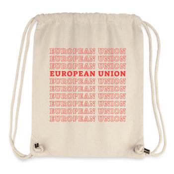 EUROPEAN UNION - Stanley/Stella Recycled Gym Bag - natural - Front