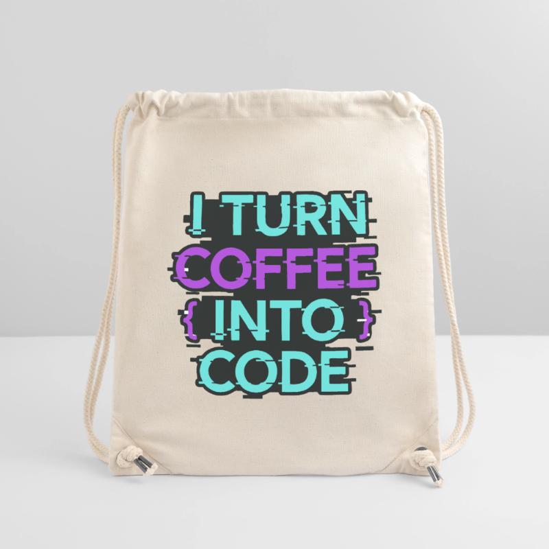 Je transforme le café en code Sac à cordon recyclé Stanley/Stella