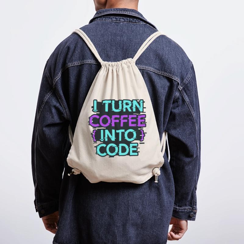 Je transforme le café en code Sac à cordon recyclé Stanley/Stella