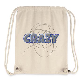 Crazy - Stanley/Stella recycelter Gym Bag - Naturweiß - Vorne