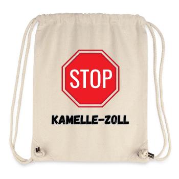 Karneval Kostüm Kamelle - Stanley/Stella recycelter Gym Bag - Naturweiß - Vorne