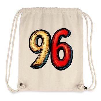 96 Number Colorful - Stanley/Stella Recycled Gym Bag - natural - Front