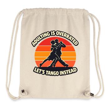 Tango Ballroom Dance Argentina Music - Stanley/Stella Recycled Gym Bag - natural - Front