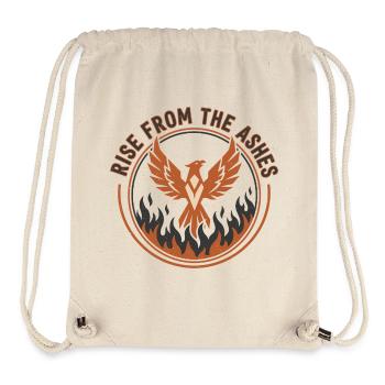 Rise From The Ashes : Le Phénix de Prestige - Sac à cordon recyclé Stanley/Stella - blanc naturel - Devant