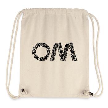 Om - Stanley/Stella Recycled Gym Bag - natural - Front