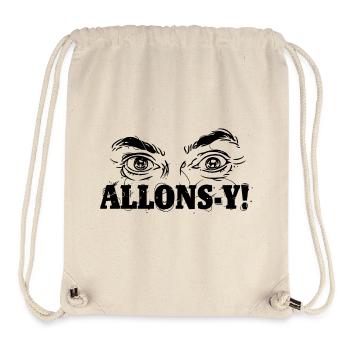 Allons-y! - Stanley/Stella Recycled Gym Bag - natural - Front
