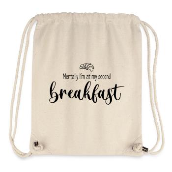 Second breakfast - Stanley/Stella Recycled Gym Bag - natural - Front