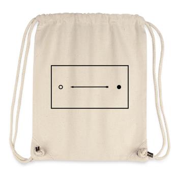 elli arrow - Stanley/Stella Recycled Gym Bag - natural - Front