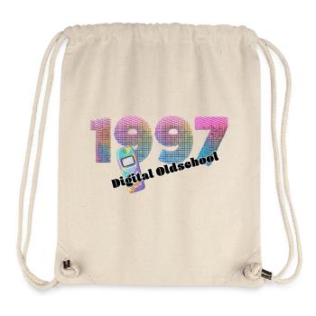 1997 – Early digital everyday life - Stanley/Stella Recycled Gym Bag - natural - Front