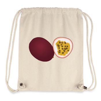 Passion Fruit Duo Art - Stanley/Stella Recycled Gym Bag - natural - Front