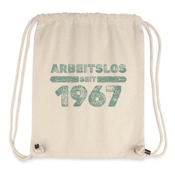 seit 1967 - Stanley/Stella recycelter Gym Bag - Naturweiß - Vorne