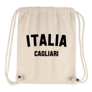 CAGLIARI Italia Italien Italy - Stanley/Stella recycelter Gym Bag - Naturweiß - Vorne