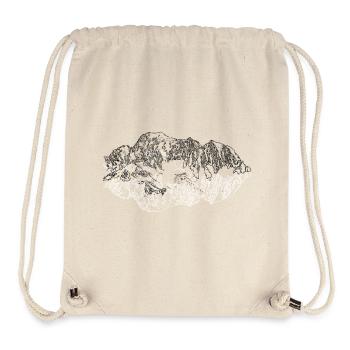 Mont Blanc - Stanley/Stella recycelter Gym Bag - Naturweiß - Vorne