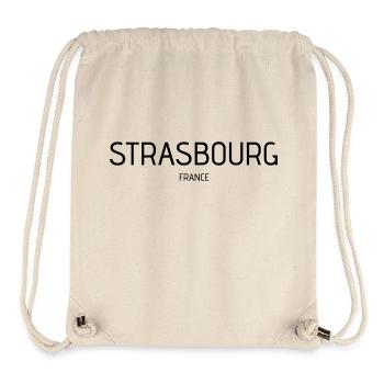 Strasbourg - Stanley/Stella Recycled Gym Bag - natural - Front