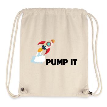Pump it - Stanley/Stella Recycled Gym Bag - natural - Front
