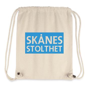 The Pride of Skåne - Stanley/Stella Recycled Gym Bag - natural - Front