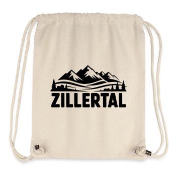 Zillertal - Souvenir Design - Stanley/Stella recycelter Gym Bag - Naturweiß - Vorne