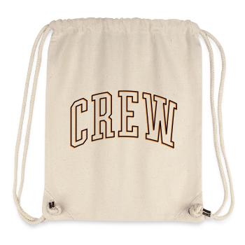 Crew Outline - Stanley/Stella Recycled Gym Bag - natural - Front