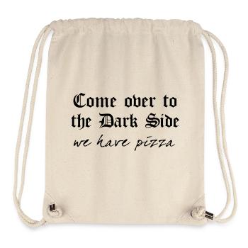Dark Side - Stanley/Stella recycelter Gym Bag - Naturweiß - Vorne
