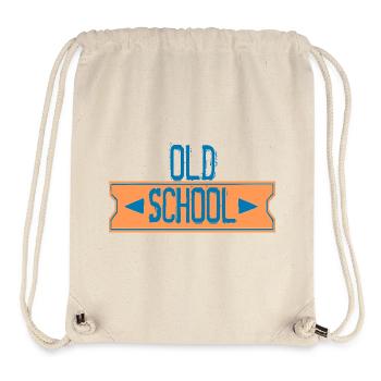 old school - Stanley/Stella Recycled Gym Bag - natural - Front