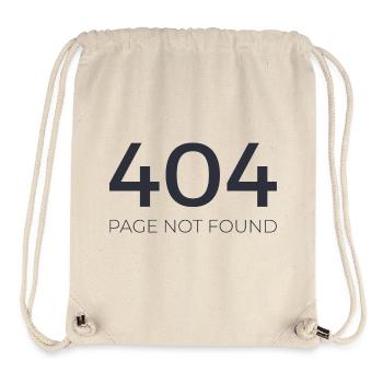Error 404 - Stanley/Stella Recycled Gym Bag - natural - Front