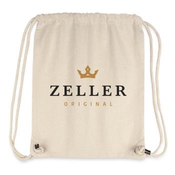 Zeller-Original-Familienlogo - Stanley/Stella recycelter Gym Bag - Naturweiß - Vorne