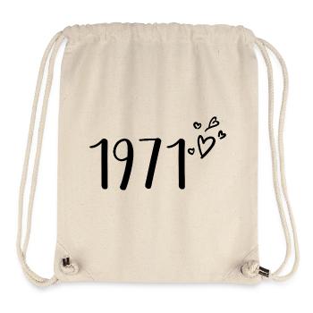 1971 - Stanley/Stella Recycled Gym Bag - natural - Front