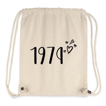 1974 - Stanley/Stella recycelter Gym Bag - Naturweiß - Vorne