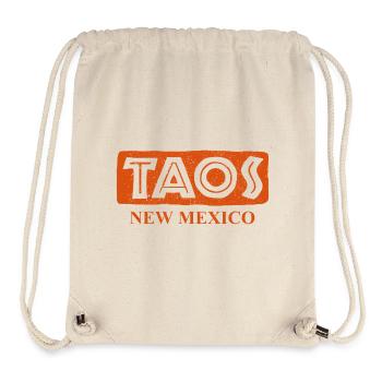 Taos - New Mexico - United States of America - Stanley/Stella Recycled Gym Bag - natural - Front