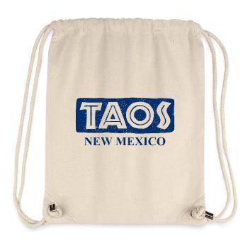 Taos - New Mexico - United States of America - Stanley/Stella Recycled Gym Bag - natural - Front