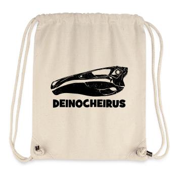 Deinocheirus Schädel Fossil - Stanley/Stella recycelter Gym Bag - Naturweiß - Vorne