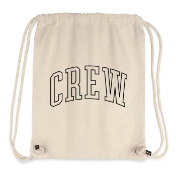 Crew Outline - Stanley/Stella Recycled Gym Bag - natural - Front