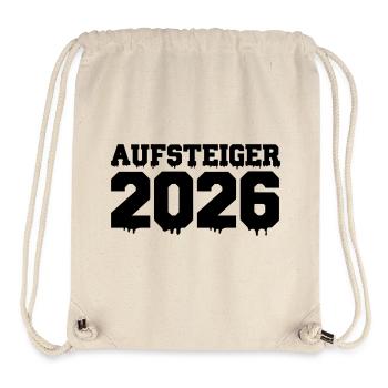 Aufsteiger 2026 - Stanley/Stella recycelter Gym Bag - Naturweiß - Vorne