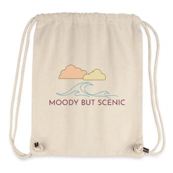 Moody Stormy Waves Nature Design - Stanley/Stella Recycled Gym Bag - natural - Front