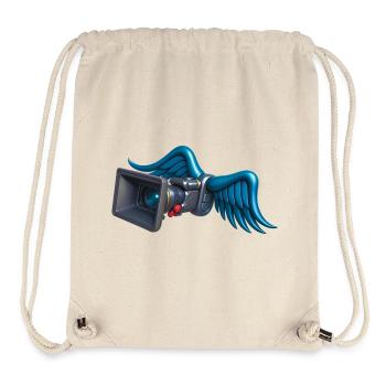 ANGELIC CAM - sound & vision - Stanley/Stella Recycled Gym Bag - natural - Front