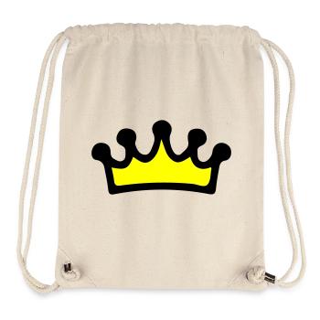 Crown Symbol - Stanley/Stella Recycled Gym Bag - natural - Front