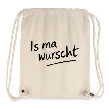 Is_ma_wurscht - Stanley/Stella recycelter Gym Bag - Naturweiß - Vorne