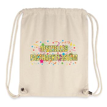 Offizielles Fastnachtkostüm - Stanley/Stella recycelter Gym Bag - Naturweiß - Vorne