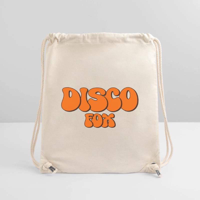 Disco Fox Dance Danseuse Discothèque Discofox Dancing Sac à cordon recyclé Stanley/Stella